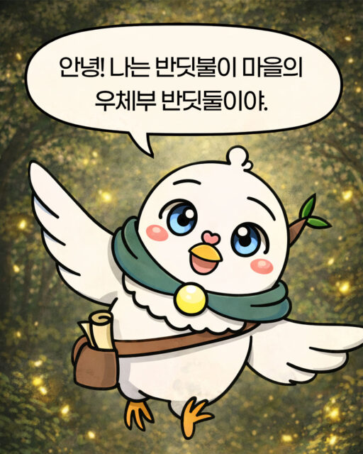 안녕!! 반딧불이 마을의 우체부 반딧둘이가 인사드립니다💌
#부산남구 #남구반딧불이축제 #반딧불이축제 의 반짝이는 새 소식 들고 왔어요✨
제22회 남구 반딧불이 축제에는 그 동안 볼 수 없었던 새로운 주인공이 찾아옵니다🌟 새 친구는 누굴까요?👀
♥️#좋아요♥️ 꾹! ✔️#팔로우✔️까지 하면 더 빠르게 축제 소식을 받아볼 수 있어요✨